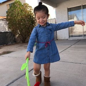 Osh Kosh B’Gosh Jean Dress 24M